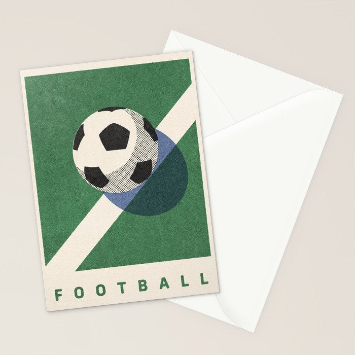 BALLS - Football - Summer Games Stationery Card Gallery Image 2