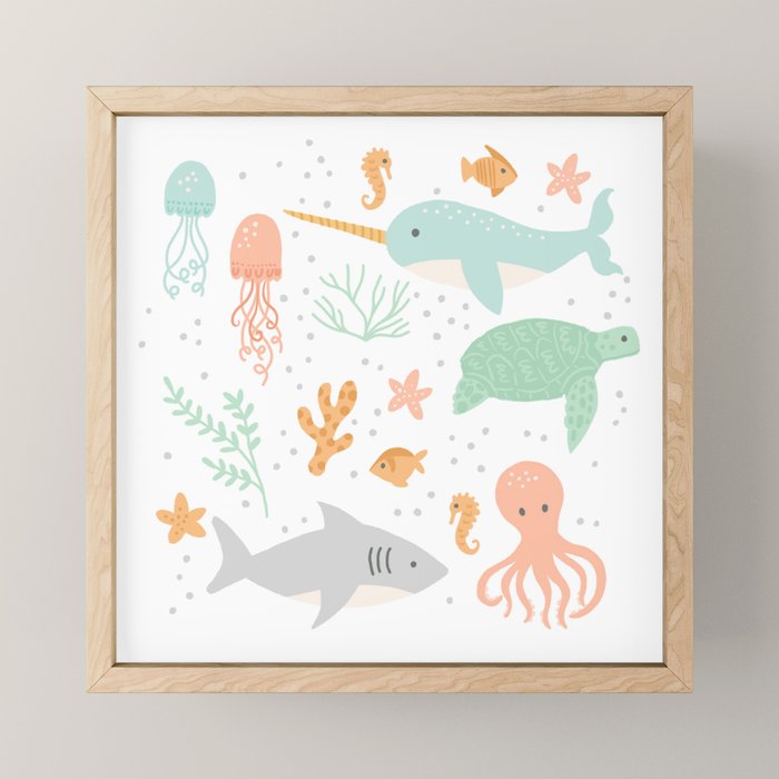 Under the Sea Mini Art Print Gallery Image 1