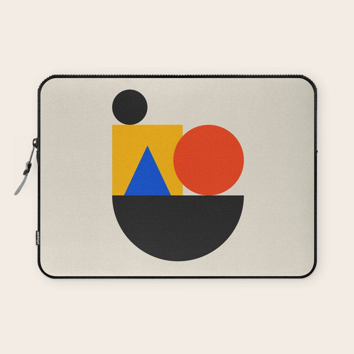 Balance 02: Bauhaus Mid-Century Edition Laptop Sleeve Gallery Image 1