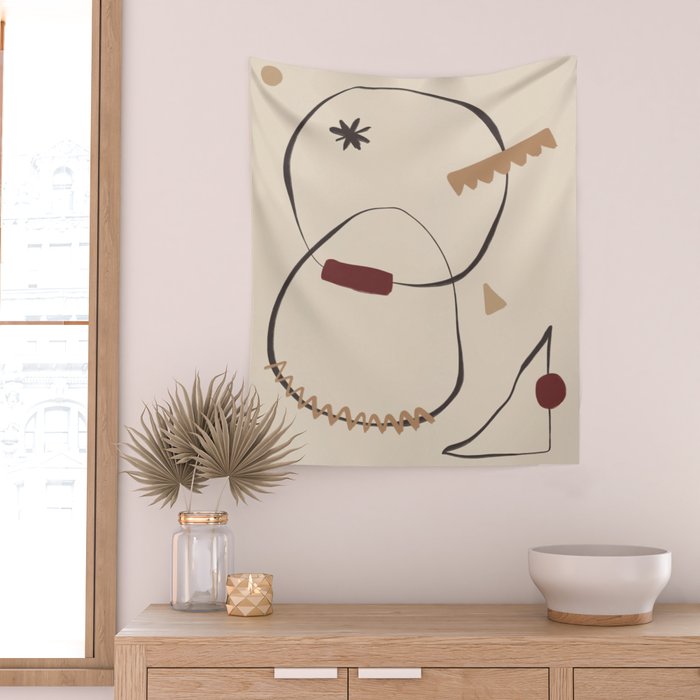 Abstract Stories #2 Wall Tapestry Gallery Image 2