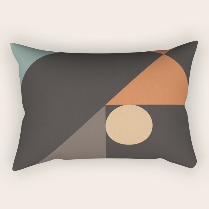 Mid Century 08E Rectangular Pillow Gallery Image 1