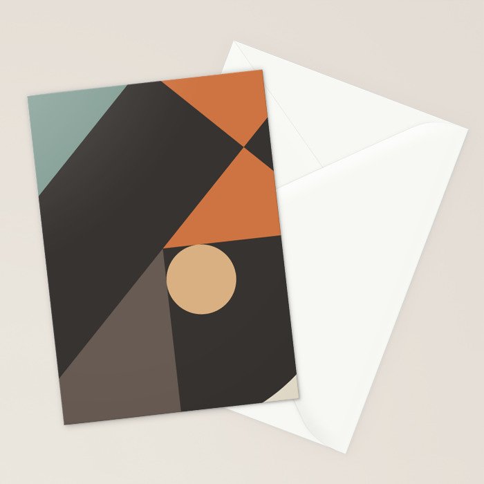 Mid Century 08E Stationery Card Gallery Image 2