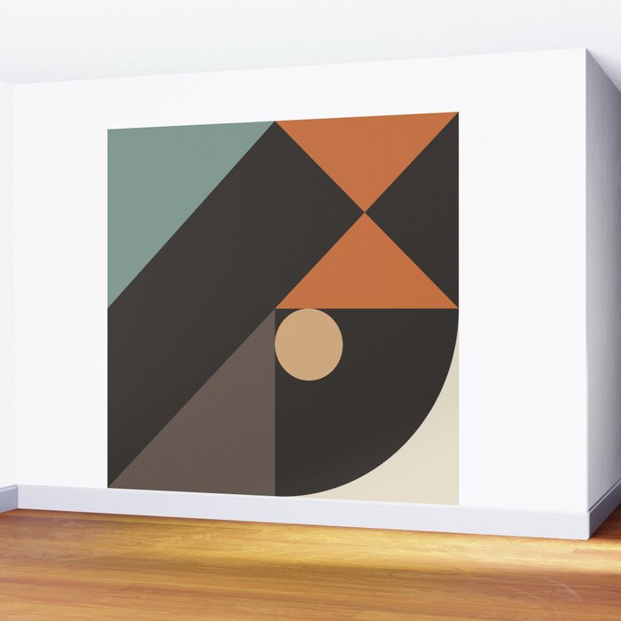 Mid Century 08E Wall Mural Gallery Image 2