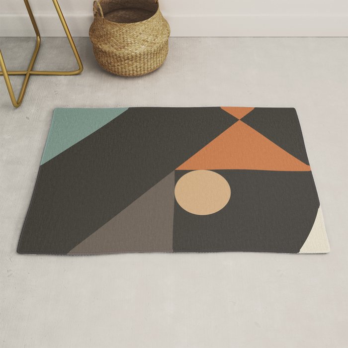 Mid Century 08E Rug Gallery Image 1