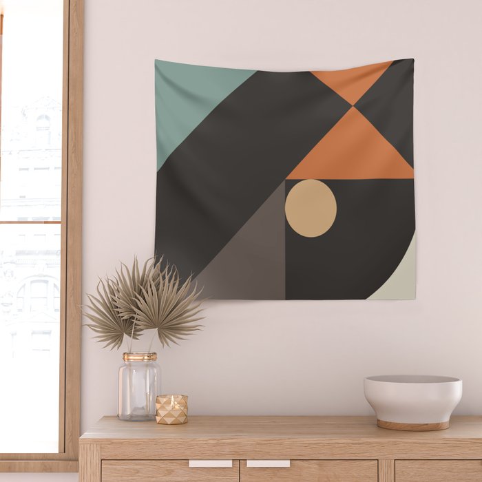 Mid Century 08E Wall Tapestry Gallery Image 2