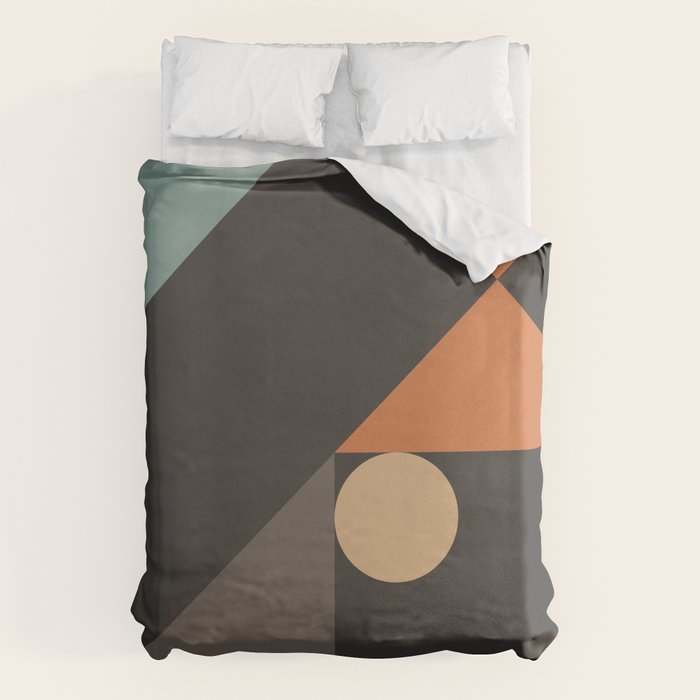 Mid Century 08E Duvet Cover Gallery Image 1