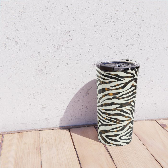 Tortoiseshell Zebra Travel Mug Gallery Image 4