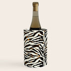 Tortoiseshell Zebra Wine Chiller Gallery Image 1
