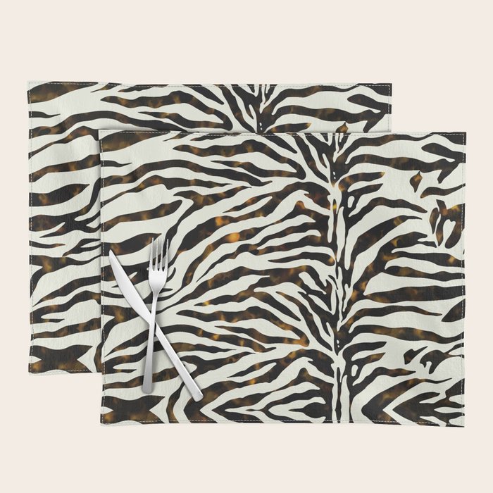 Tortoiseshell Zebra Placemat Gallery Image 1