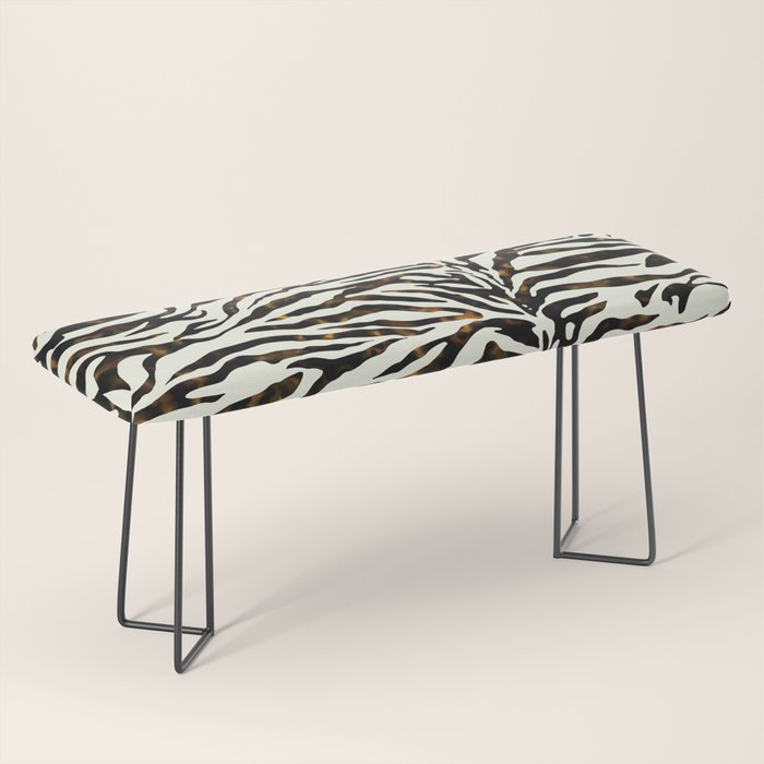 Tortoiseshell Zebra Bench Gallery Image 1