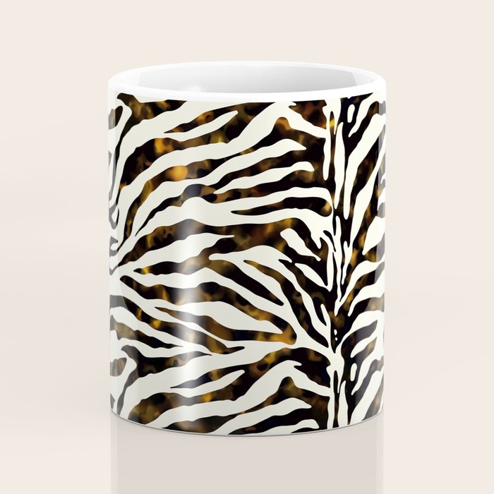 Tortoiseshell Zebra Coffee Mug Gallery Image 4