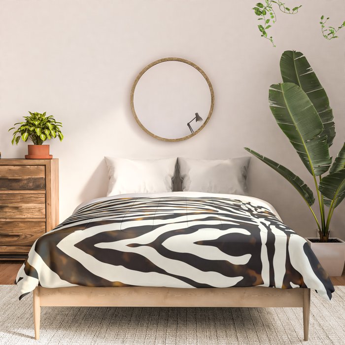Tortoiseshell Zebra Comforter Gallery Image 3