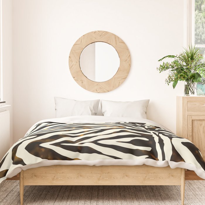 Tortoiseshell Zebra Duvet Cover Gallery Image 3