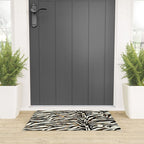 Tortoiseshell Zebra Welcome Mat Gallery Image 3