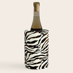 Tortoiseshell Zebra Wine Chiller Gallery Image 2