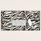 Tortoiseshell Zebra Desk Mat Gallery Image 1