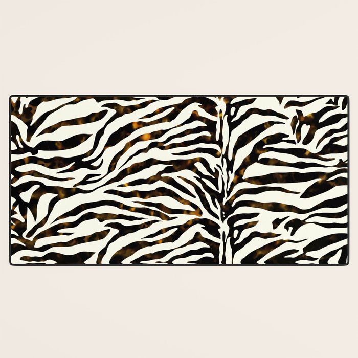 Tortoiseshell Zebra Desk Mat Gallery Image 3