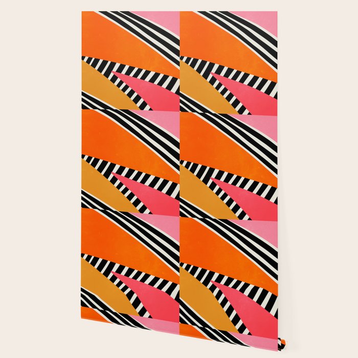 Mid Century Abstraction | PATTERN 02: The Retro Edition Wallpaper Gallery Image 2