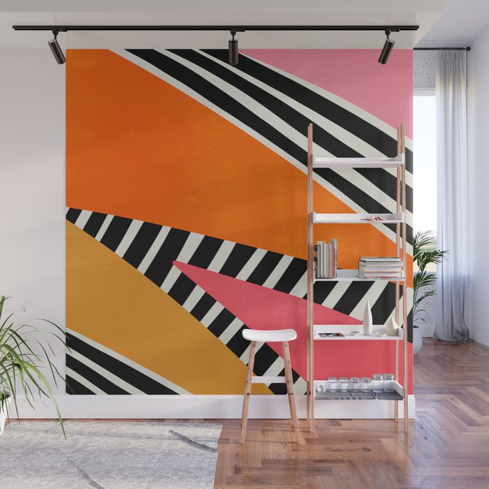 Mid Century Abstraction | PATTERN 02: The Retro Edition Wall Mural Gallery Image 1