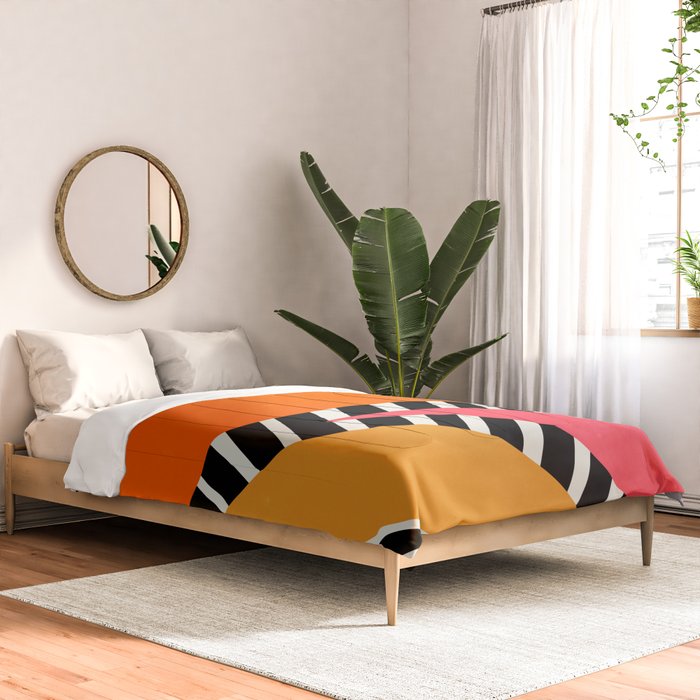 Mid Century Abstraction | PATTERN 02: The Retro Edition Comforter Gallery Image 2