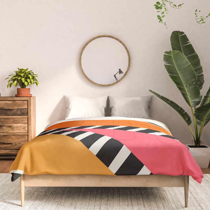 Mid Century Abstraction | PATTERN 02: The Retro Edition Comforter Gallery Image 3