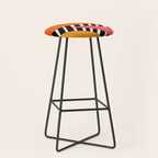 Mid Century Abstraction | PATTERN 02: The Retro Edition Stool Gallery Image 1