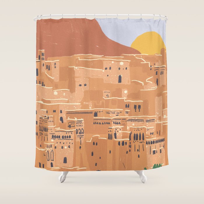 Morrocco Shower Curtain Gallery Image 1