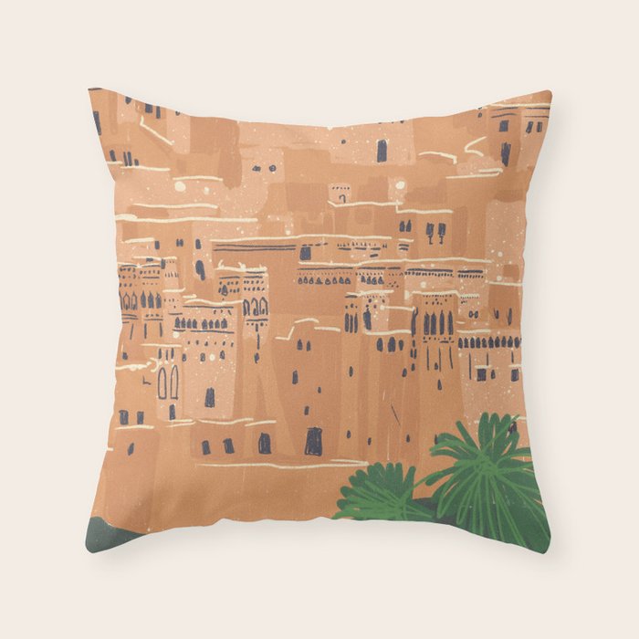 Morrocco Throw Pillow Gallery Image 1