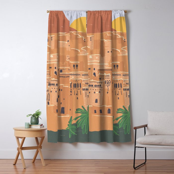 Morrocco Window Curtain Gallery Image 1