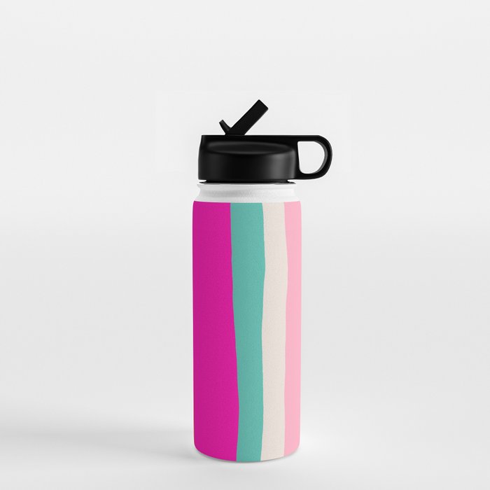 Candy Stripe Christmas Water Bottle Gallery Image 1