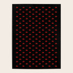 Y2K Cherries - Black Pattern Miniature Poster Gallery Image 4