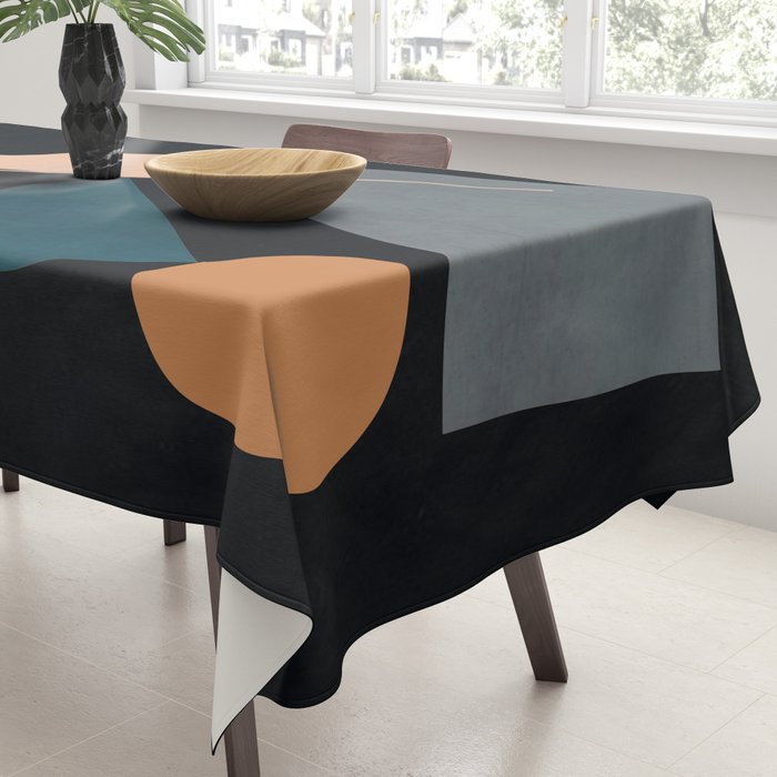 Abstract Stones 16 Tablecloth Gallery Image 3