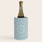 Mandala - Soft turquoise Wine Chiller Gallery Image 1