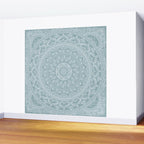 Mandala - Soft turquoise Wall Mural Gallery Image 2