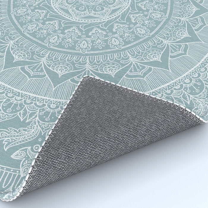 Mandala - Soft turquoise Rug Gallery Image 4