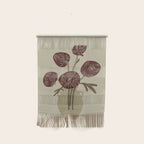  chrysanthemum flowers in a vase Wall Hanging Gallery Image 1