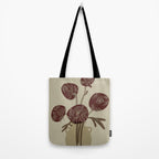  chrysanthemum flowers in a vase Tote Bag Gallery Image 2