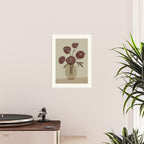  chrysanthemum flowers in a vase Poster Gallery Image 2