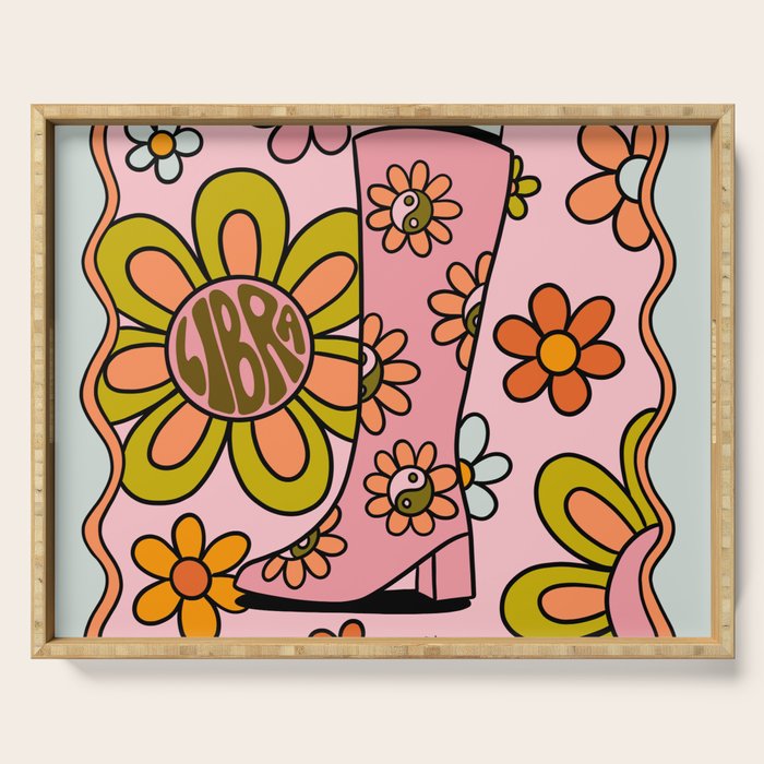 Libra Groovy Boot Serving Tray Gallery Image 1