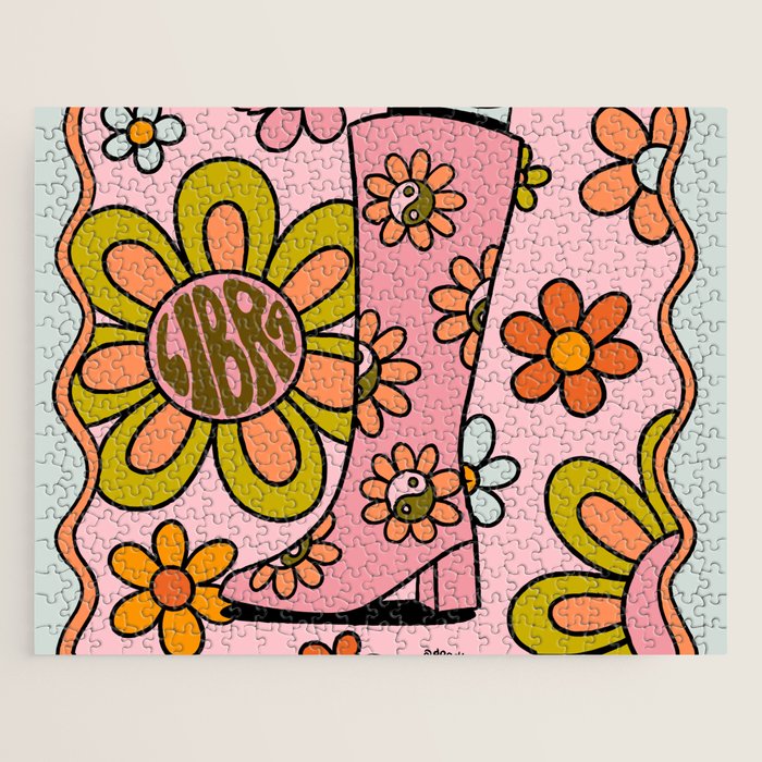Libra Groovy Boot Jigsaw Puzzle Gallery Image 1
