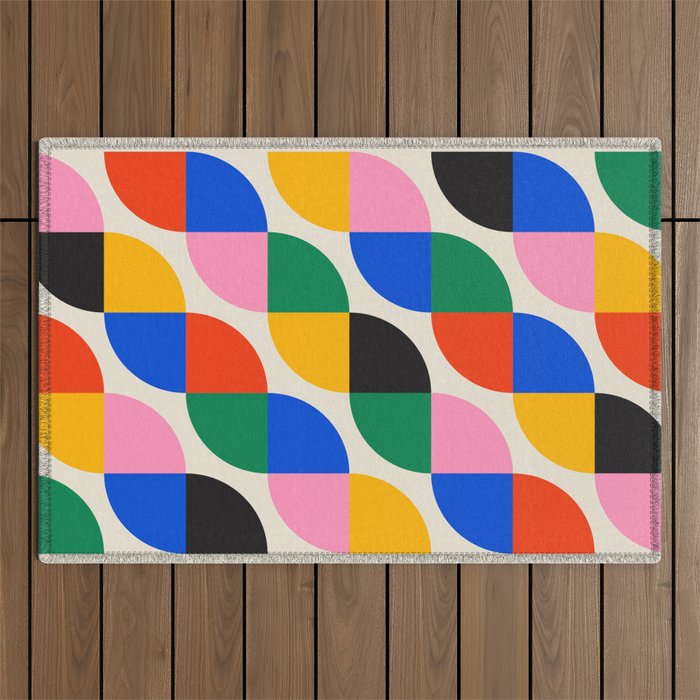 BAUHAUS 04: Exhibition 1923 | Mid Century Series  Outdoor Rug Gallery Image 1