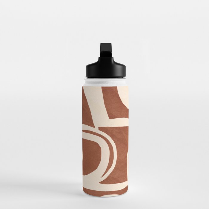 Abstract Lines 2 Water Bottle Gallery Image 3