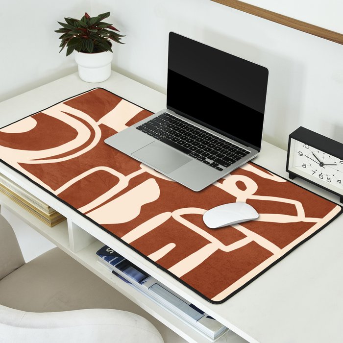 Abstract Lines 2 Desk Mat Gallery Image 2