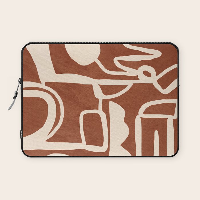 Abstract Lines 2 Laptop Sleeve Gallery Image 1