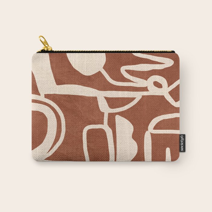 Abstract Lines 2 Carry All Pouch Gallery Image 1