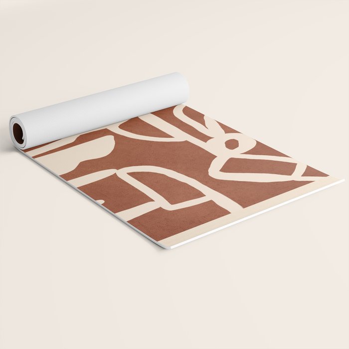 Abstract Lines 2 Yoga Mat Gallery Image 2
