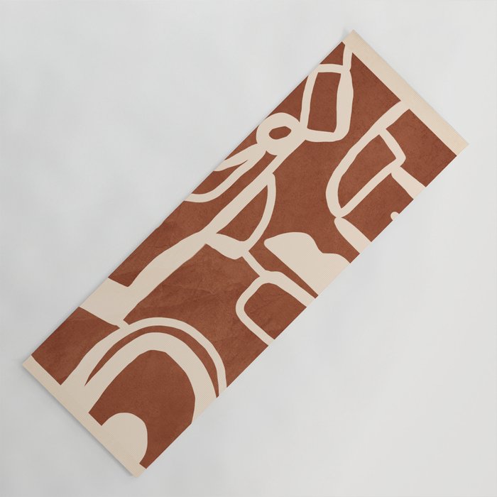 Abstract Lines 2 Yoga Mat Gallery Image 1
