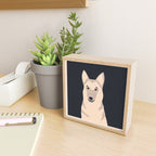 German Shepherd dog Mini Art Print Gallery Image 2