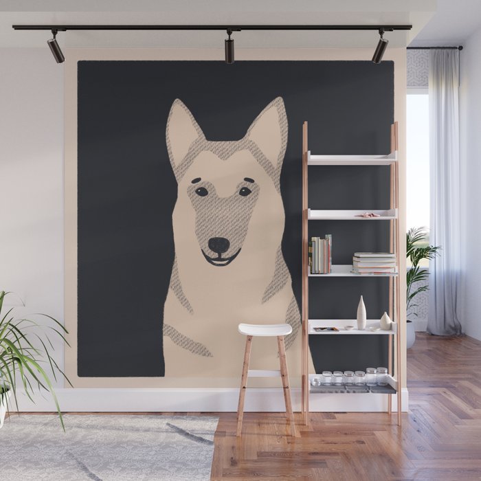 German Shepherd dog Wall Mural Gallery Image 1