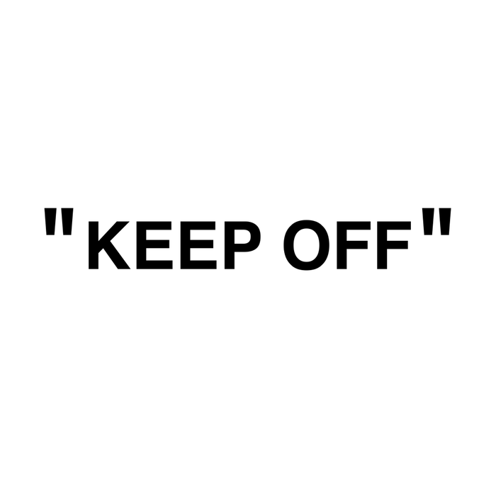 "KEEP OFF" Coffee Mug Gallery Image 2
